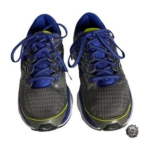 Saucony Women's Hurricane ISO Grey /Twilight/Citron 9M S10259-1 Women’s